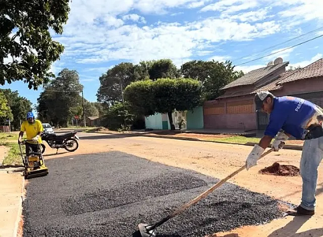Prefeitura intensifica recuperação de ruas em bairros e vilas de Anastácio