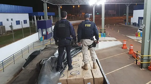 PRF apreende 200 mil maços de cigarro contrabandeados em residência