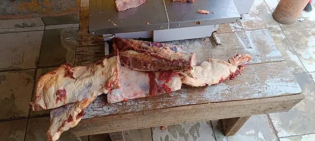 Abate clandestino vendia carne em conveniência de Porto Murtinho
