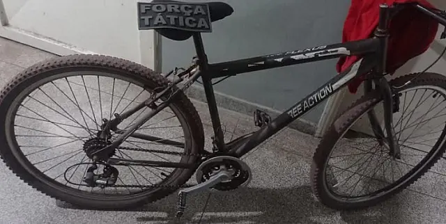 Força Tática recupera bicicleta roubada em Corumbá