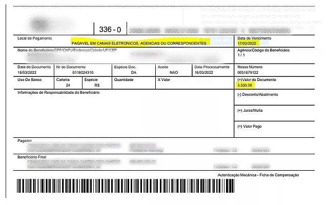 Golpista usa até boleto para roubar as vítimas