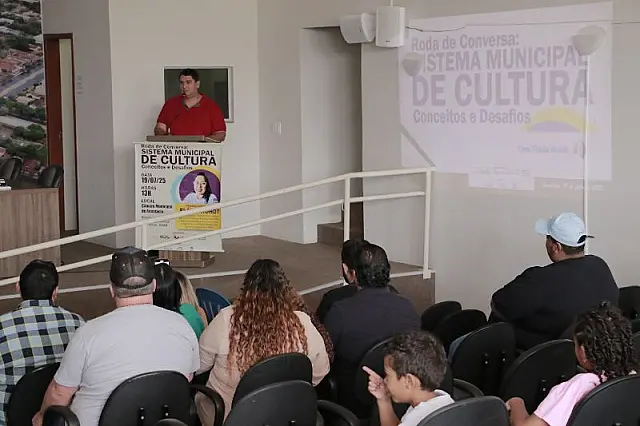 Roda de Conversa debate Sistema Municipal de Cultura em Anastácio