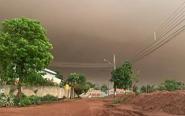 Novo alerta: sem vendaval, chuva vem forte para 15 cidades de MS