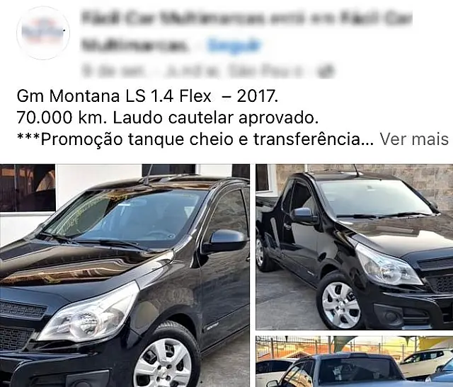Morador de Aquidauana leva golpe de falso anúncio de venda de carro