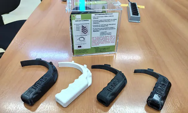 IFMS produz equipamento de baixo custo para auxílio na intubação