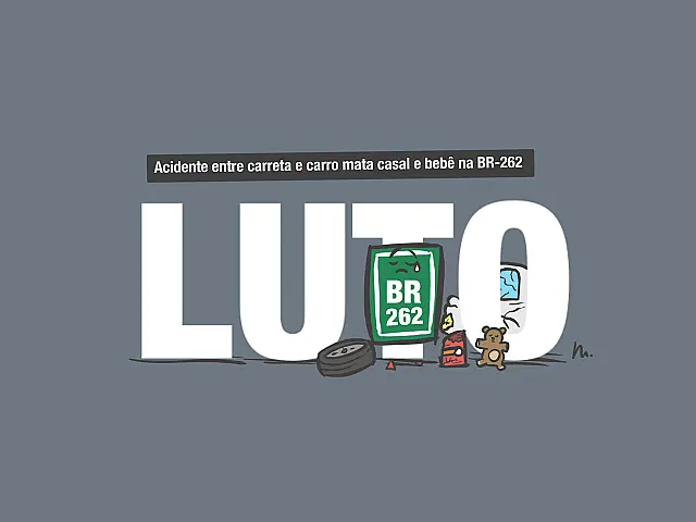 Luto na BR-262