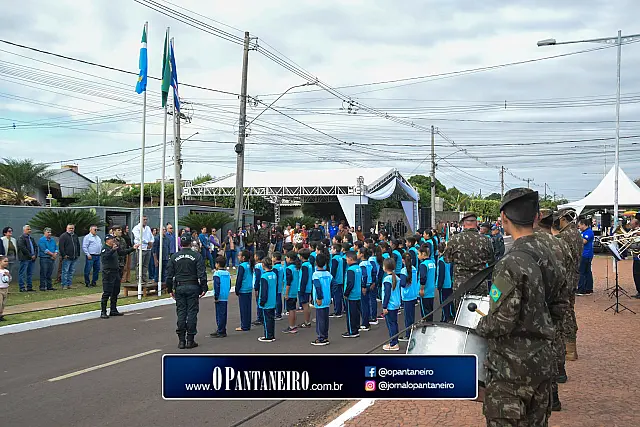 Anastácio celebrou Independência do Brasil com tradicional desfile cívico
