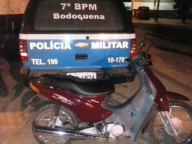 Moto furtada em Aquidauana é recuperada pela PM de Bodoquena