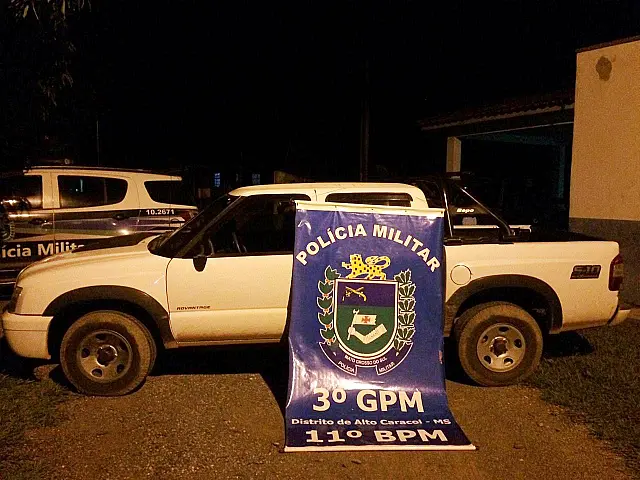PM recupera caminhonete e prende homem por receptação