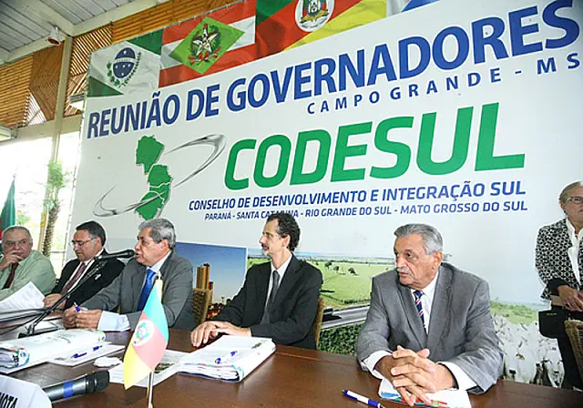 Puccinelli assume presidência do Codesul e principal desafio é regulamentar comércio não presencial