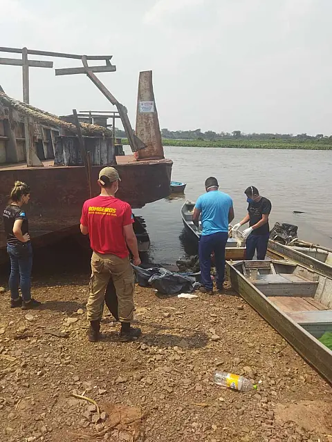 Corpo é encontrado no Rio Paraguai; suspeita de que vítima seja paulista desaparecido