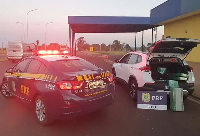 Policiais Militares de São Paulo são presos com maconha e cocaína na BR-163