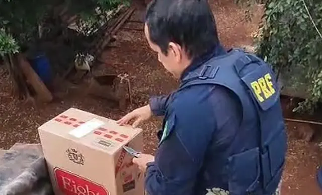 PRF apreende 850 mil maços de cigarros contrabandeados em Maracaju