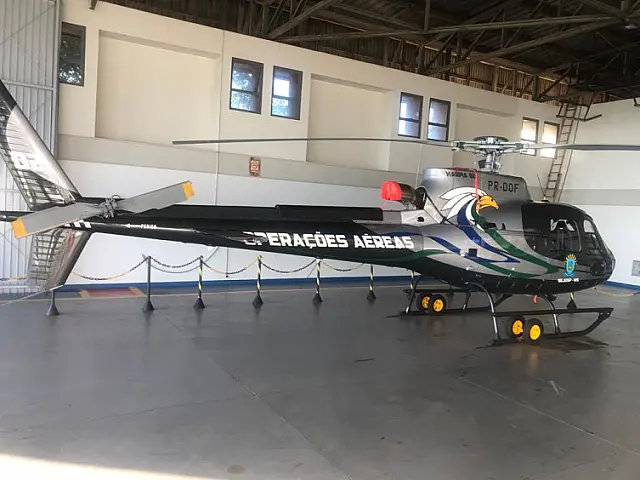 Aeronave que vai reforçar atuação do DOF na fronteira já está em MS