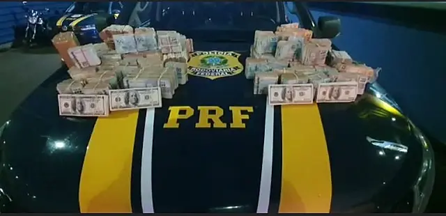 Durante Operações Eleições, PRF apreende mais de R$ 1 milhão em dinheiro em Minas Gerais