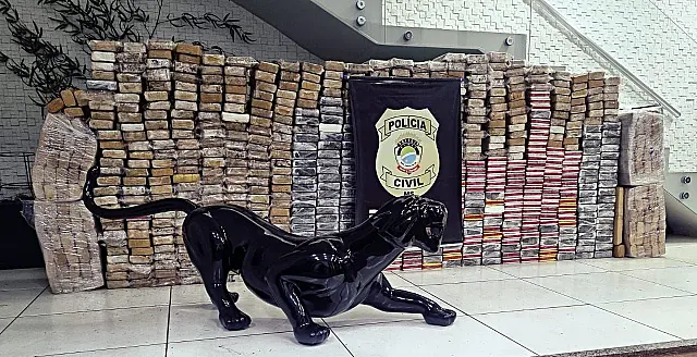 Operação resulta em prisão de traficantes com mais de 800kg de drogas