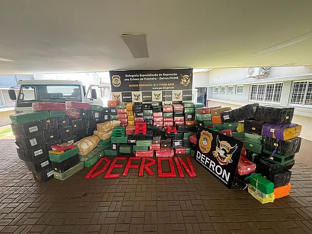 Polícia Civil apreende mais de 5 toneladas de maconha em Dourados