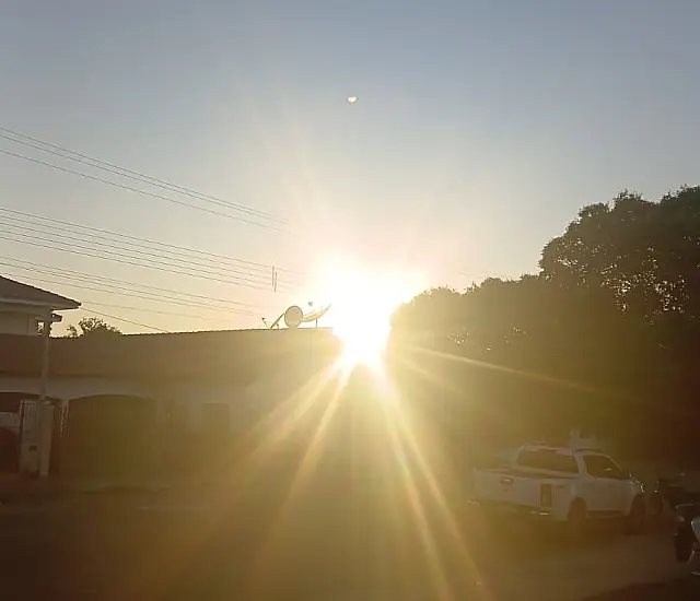 Aquidauana amanhece ensolarada e terá calor de 33°C nesta quinta