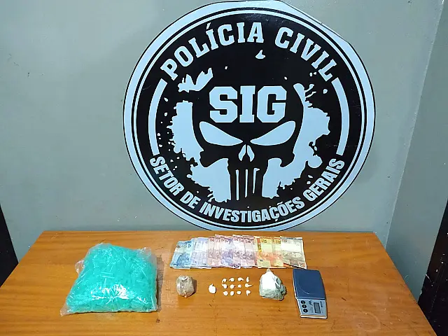 Dois são presos por tráfico de drogas em Aparecida do Taboado