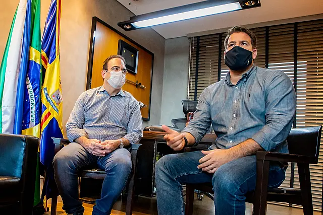 Capitão Contar e Felipe Orro se reúnem para alinhamento da CPI Energisa