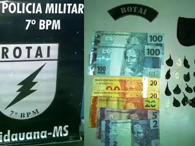 PM de Aquidauana prende jovem suspeito de vender drogas em quitinetes