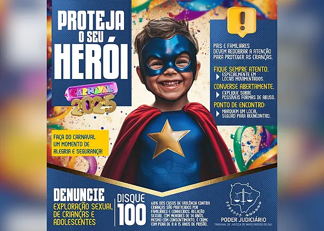 Regras para menores no Carnaval de Corumbá e Ladário são divulgadas