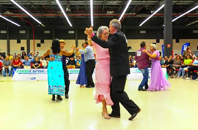 Competição de Dança de Salão dá início aos Jogos da Melhor Idade de 2024