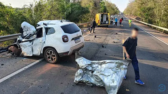 Quarta vítima de acidente morre no hospital de Coxim