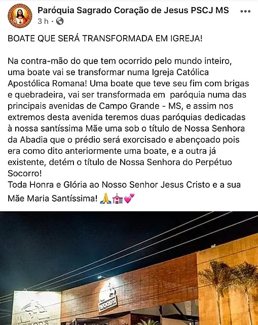 Igreja compra terreno da antiga Wood's da Capital e diz que vai exorcizar local
