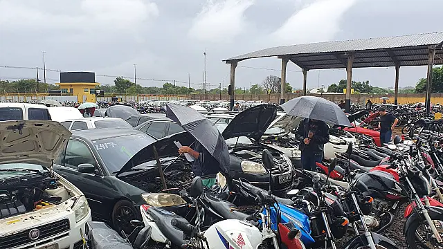 Leilões do Detran-MS para desmontagem e sucata abrem para visitação em setembro