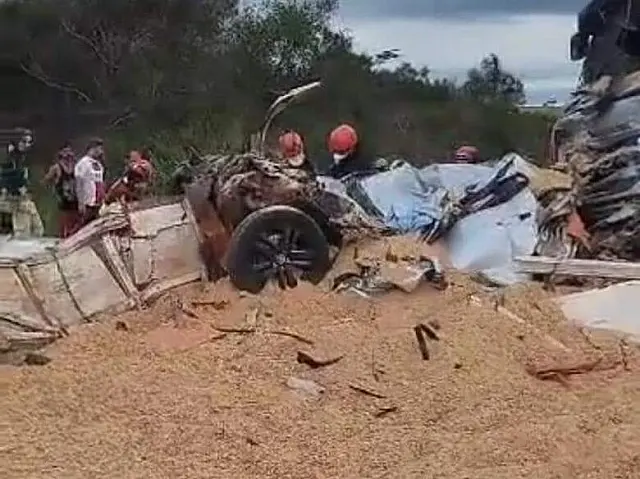 Casal paranaense morre em grave acidente em rodovia de Eldorado