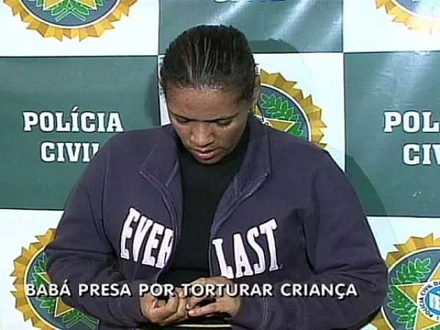 Babá é presa após queimar e agredir criança