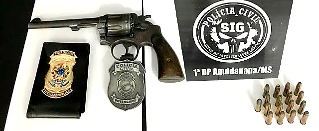 Homem é preso no bairro Alto, em flagrante, por posse irregular de arma de fogo