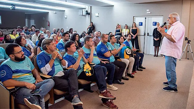 TCE-MS promove aos servidores atletas da OTC evento em preparação às olimpíadas 2024