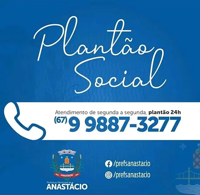 Plantão social de Anastácio segue funcionando no feriado