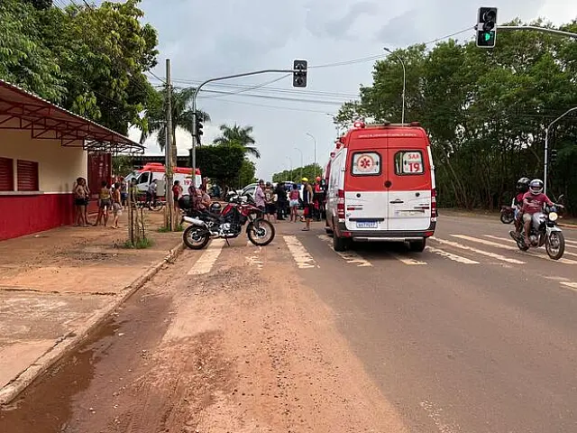 Bebê de 7 meses morre em acidente de trânsito em Campo Grande