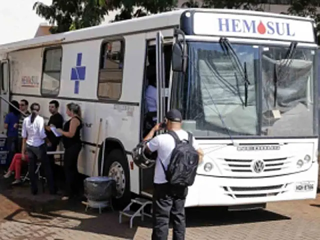 Hemosul atualiza cadastro e coleta de sangue durante evento nacional do Senac MS