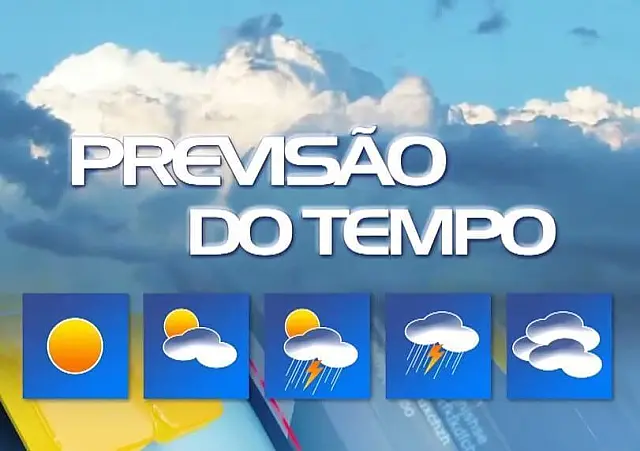 Inmet prevê possibilidades de chuva no decorrer do dia