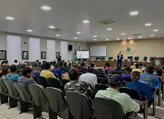 Audiência Pública apresenta programa de Regularização Fundiária Urbana em Bonito