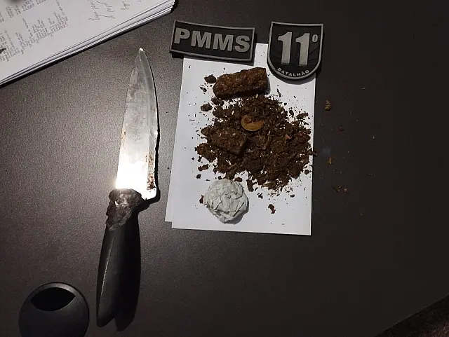 PM prende autor de lesão corporal dolosa e porte de arma