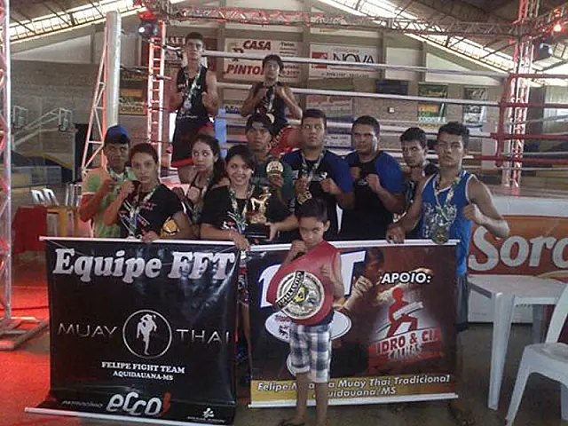 Atletas de Aquidauana se preparam para a disputa do Mundial de Muay Thay