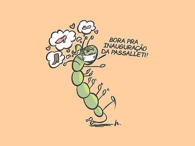 Dona Centopeia pira