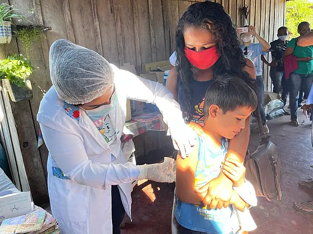 Corumbá começa a imunizar crianças de 11 a 5 anos