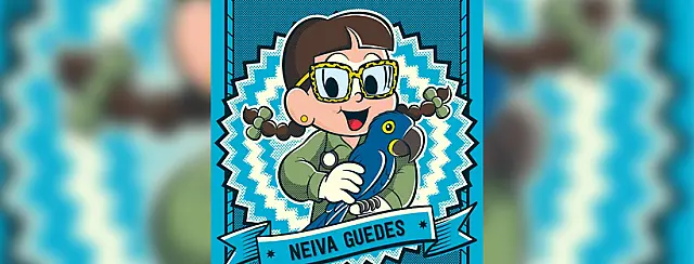 Mulheres na ciência: Neiva Guedes vira personagem da Turma da Mônica