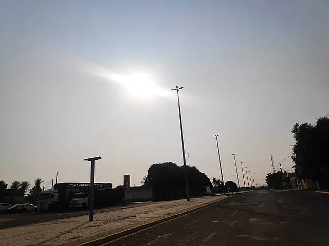 Sábado será de calor e pancadas de chuva em Aquidauana