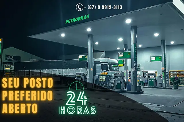 Novidade: Posto Fátima agora atende 24h com super conveniência