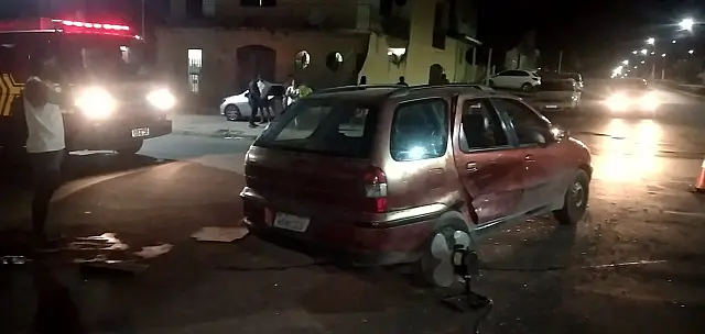 Acidente de trânsito deixa duas pessoas feridas em Corumbá