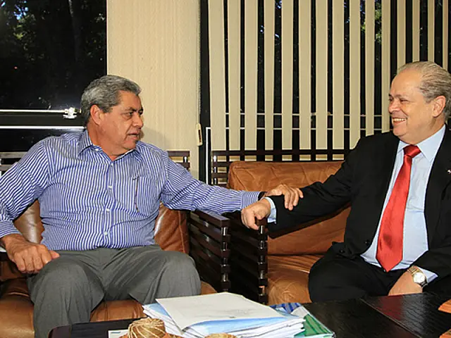 Executivo e judiciário fortalecem parceria com a visita do presidente da AMB