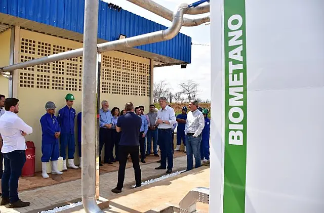 Usina de Biometano reforça fomento do Estado para utilização de energia limpa