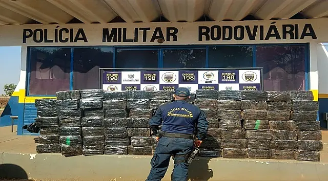 Sejusp fecha fronteira contra o tráfico e apreende cerca de sete toneladas de drogas